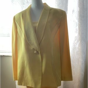 Yellow Milano Dress suit